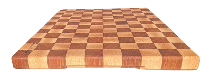 End Grain Cutting Board - Kiaat & Beech
